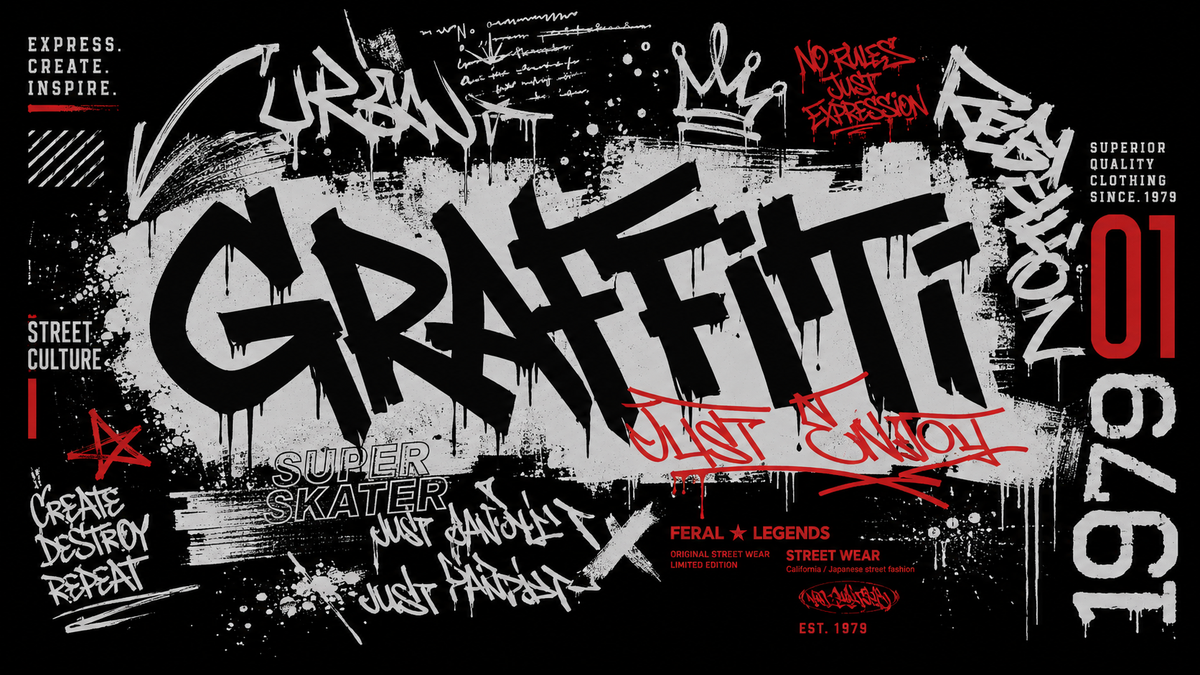 Graffiti collection cover artwork